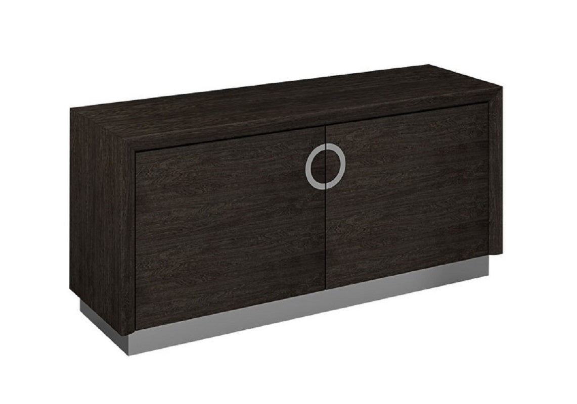 72" Gray Buffet Table with Two Doors-0