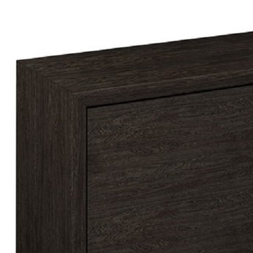 72" Gray Buffet Table with Two Doors-4