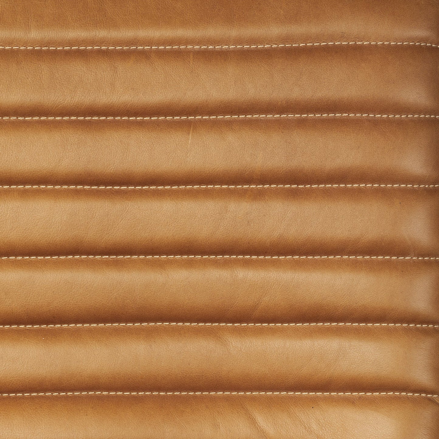 37" Tan and Black Faux Leather Tufted Lounge Chair-8