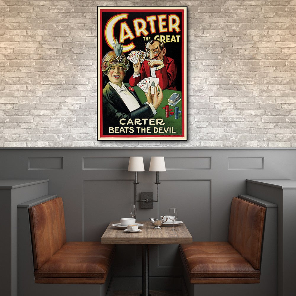 Vintage Carter Vintage Magic Unframed Print Wall Art-5