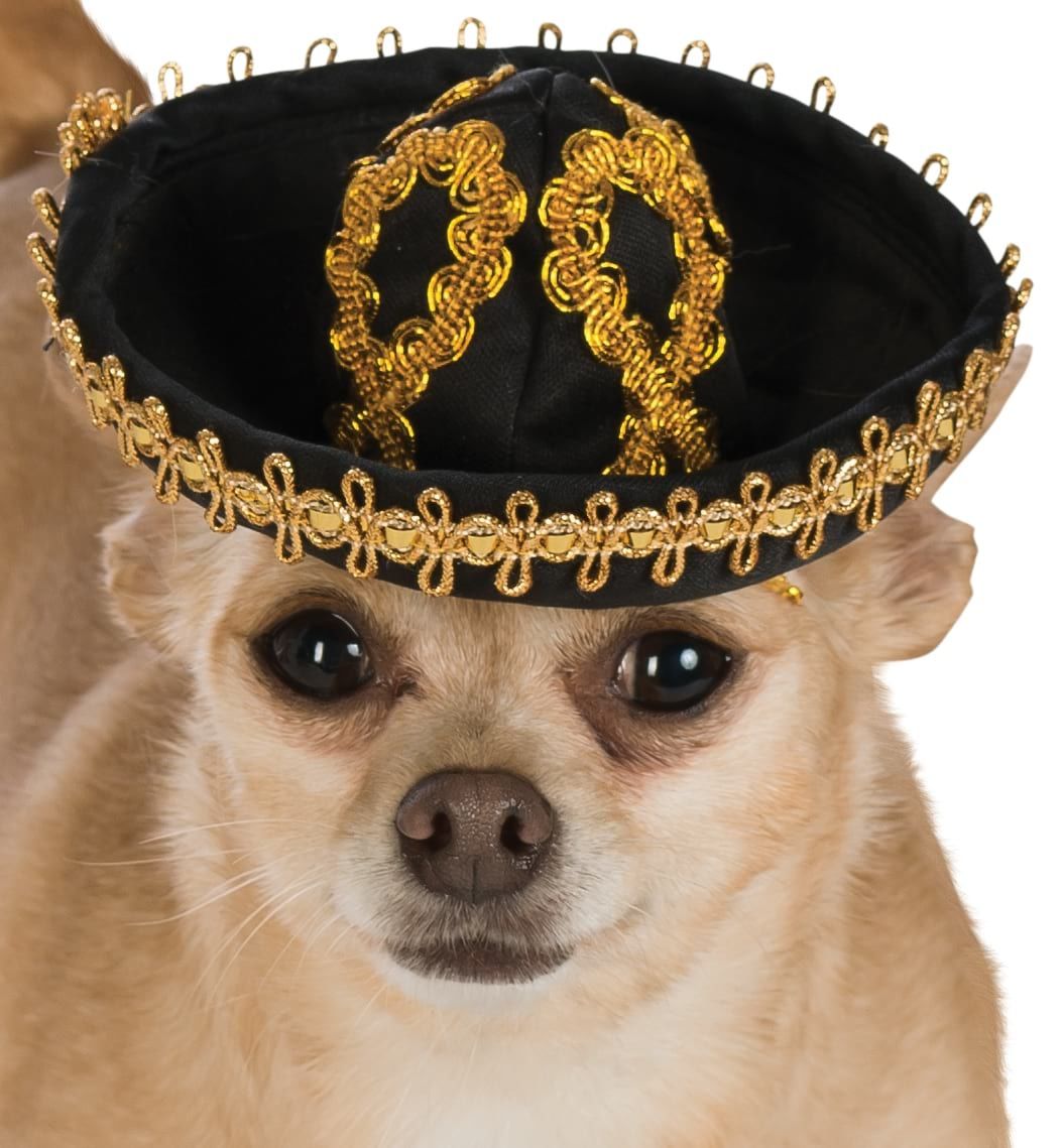 Pets Mexican Sombrero Hat - Various Colors
