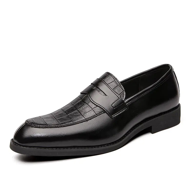 Men's Classic European Leather Dress Shoes
