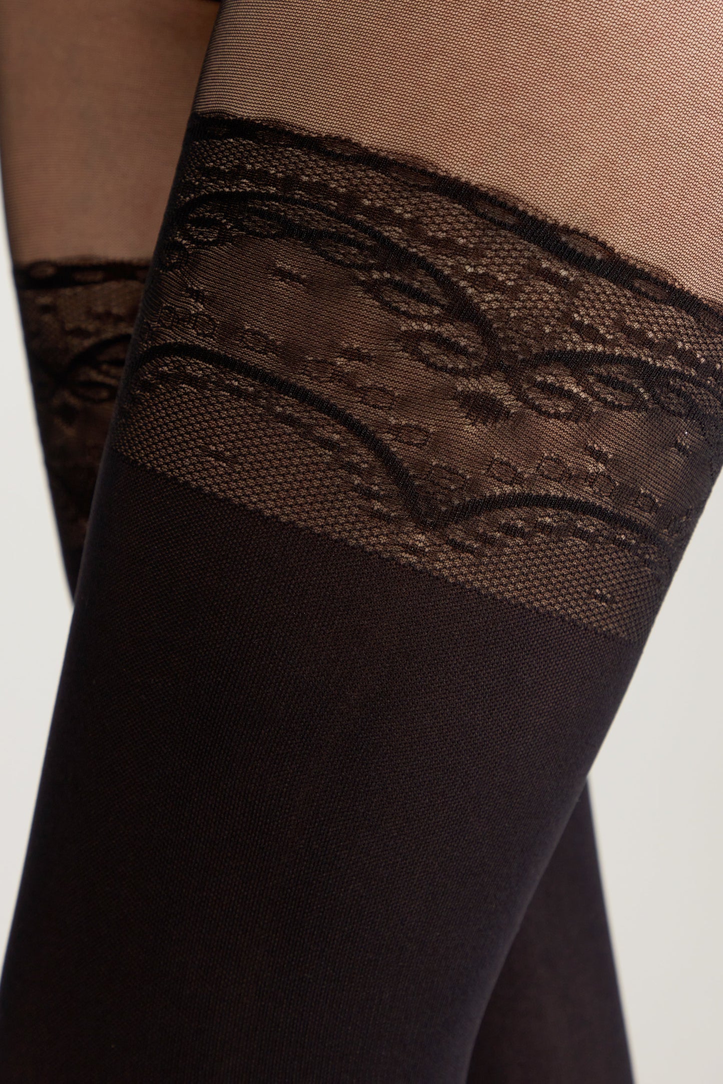 Fantasy Tights Conte Delight - Lace Panties Stockings Imitation