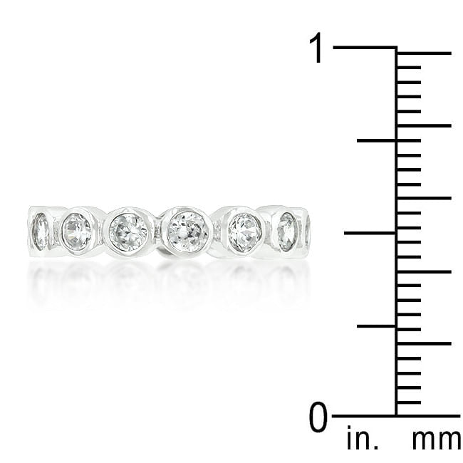 Linked Bezel Eternity Band-2