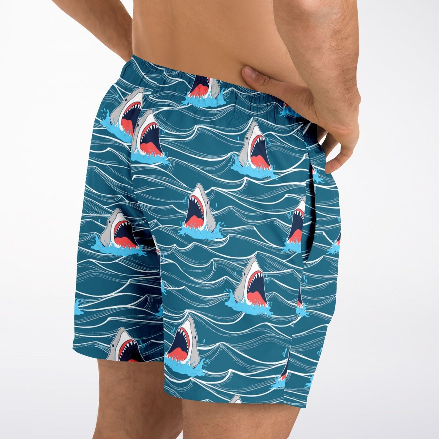 Rad Palm Shark Bait 2 Men's Swim Trunks