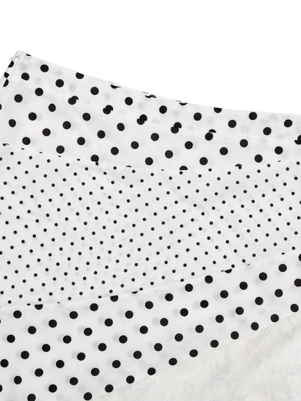 Polka Dot Lace Sexy Summer Boho Style Skirt - Stylish & Elegant