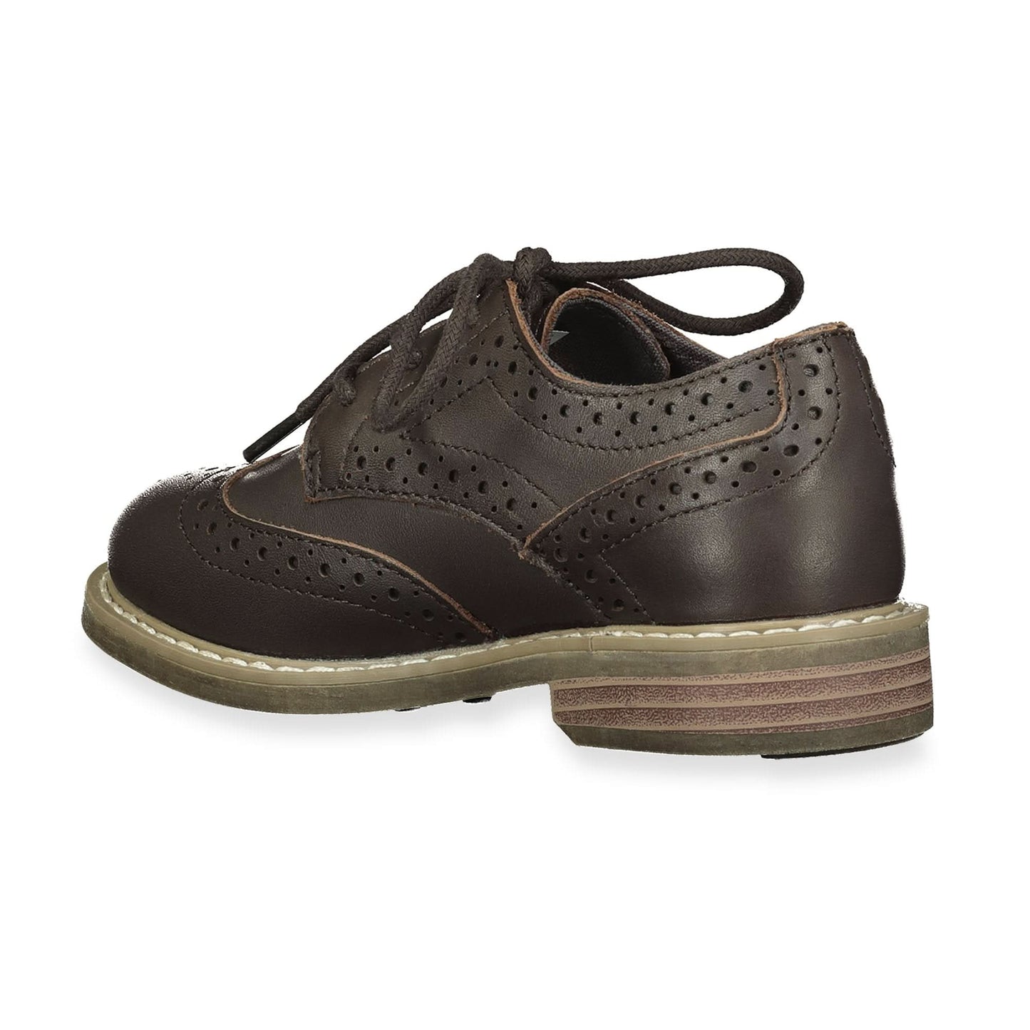 Leather Wingtip Oxford Toddlers & Bigs Kids