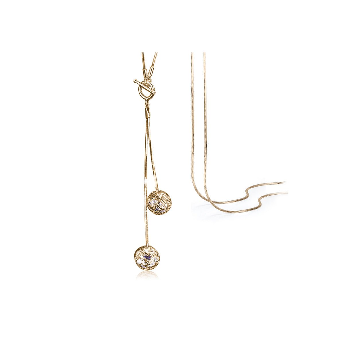 Translucence Gold Long Chain-0