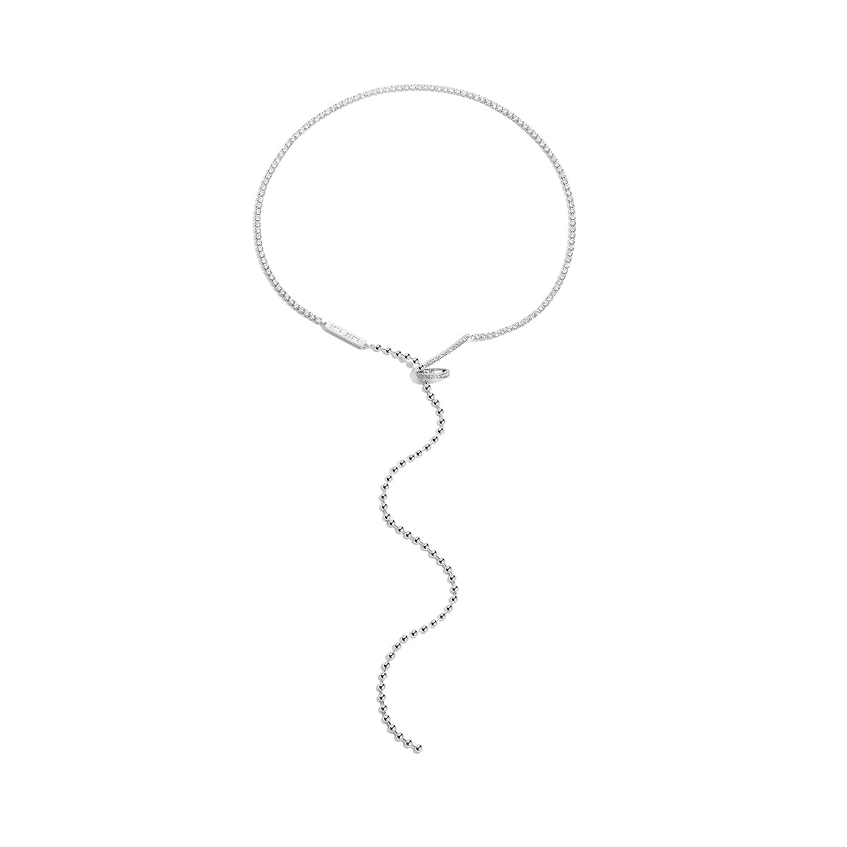 Trending Flow Silver Long Chain-0