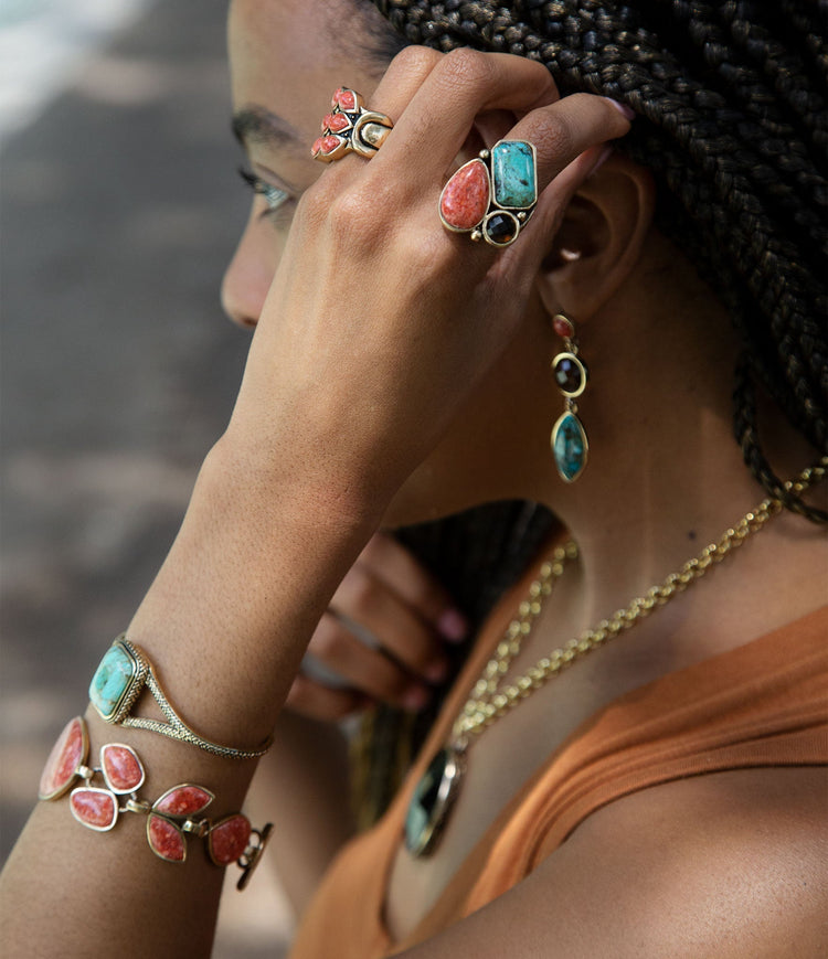 Summer Sparkle Sale  20% OFF✨ Handmade jewelry in Turquoise, Onyx, Lapis, Abalone & more – shop now & shine all season!