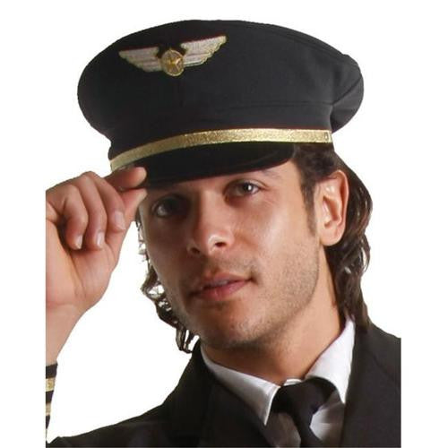 Navy Blue Pilot Hat