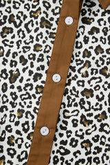 Elsa Puff Sleeve Print PLUS Blouse