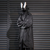 HiJ38 I-Tech Anorak Trench Coat