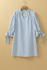 Phoenix Notched Shift Mini Dress