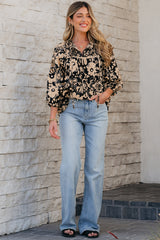 Camilla Bracelet Sleeve Boho Blouse