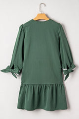 Xyla Bracelet Sleeve Shift Dress