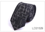 Men's Casual Fashion 6cm Flower Graffiti Tie