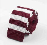 Men's Knitted Leisure Striped Ties