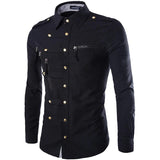 Men's Slim Fit Cotton Dress Shirt