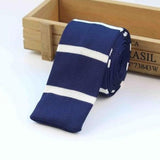 Men's Knitted Leisure Striped Ties