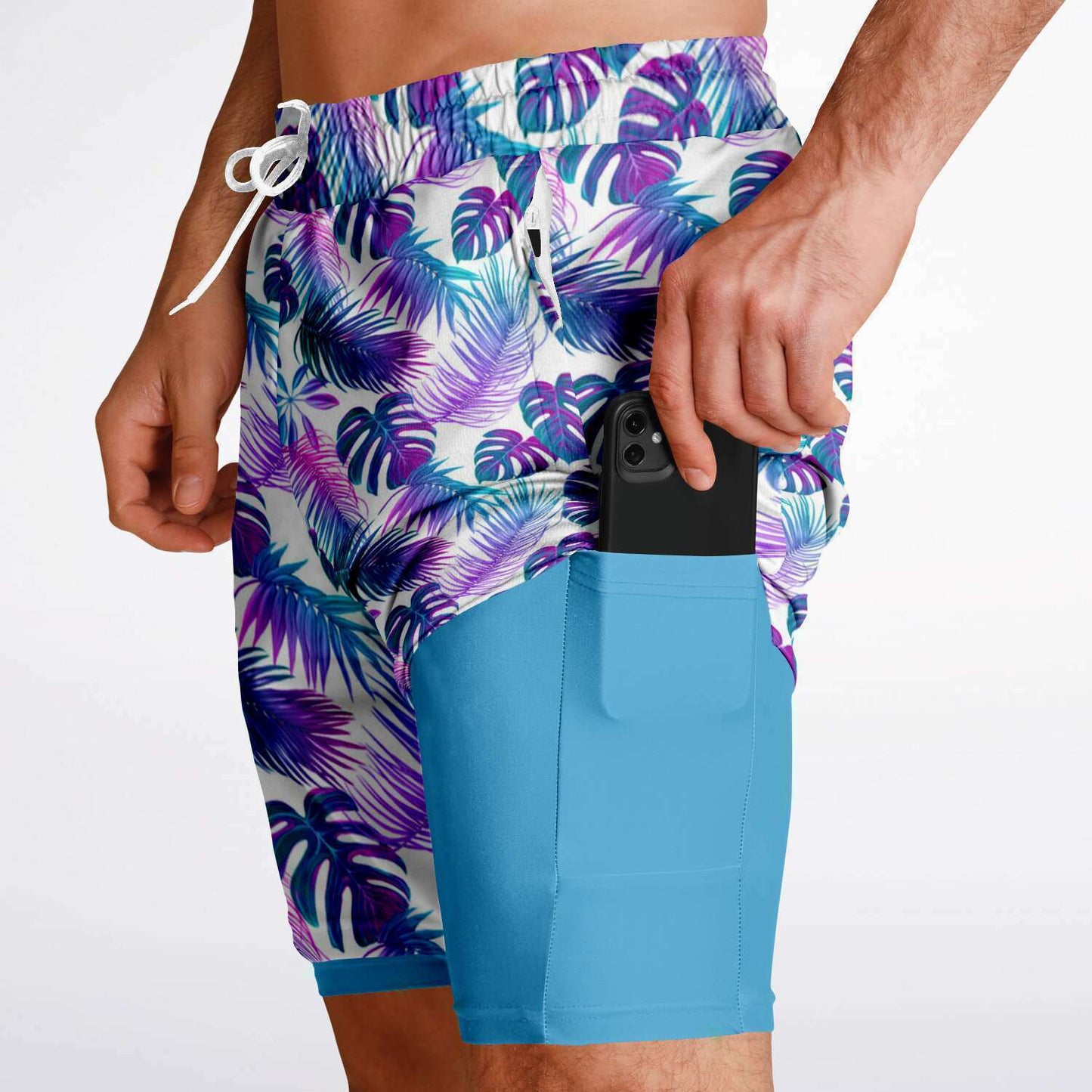 Rad Palm The Kahuna Men's 2-in-1 Shorts