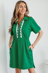 Lakelynn Short Sleeve Mini Dress