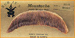 Southern Gents Moustache - Various Colors