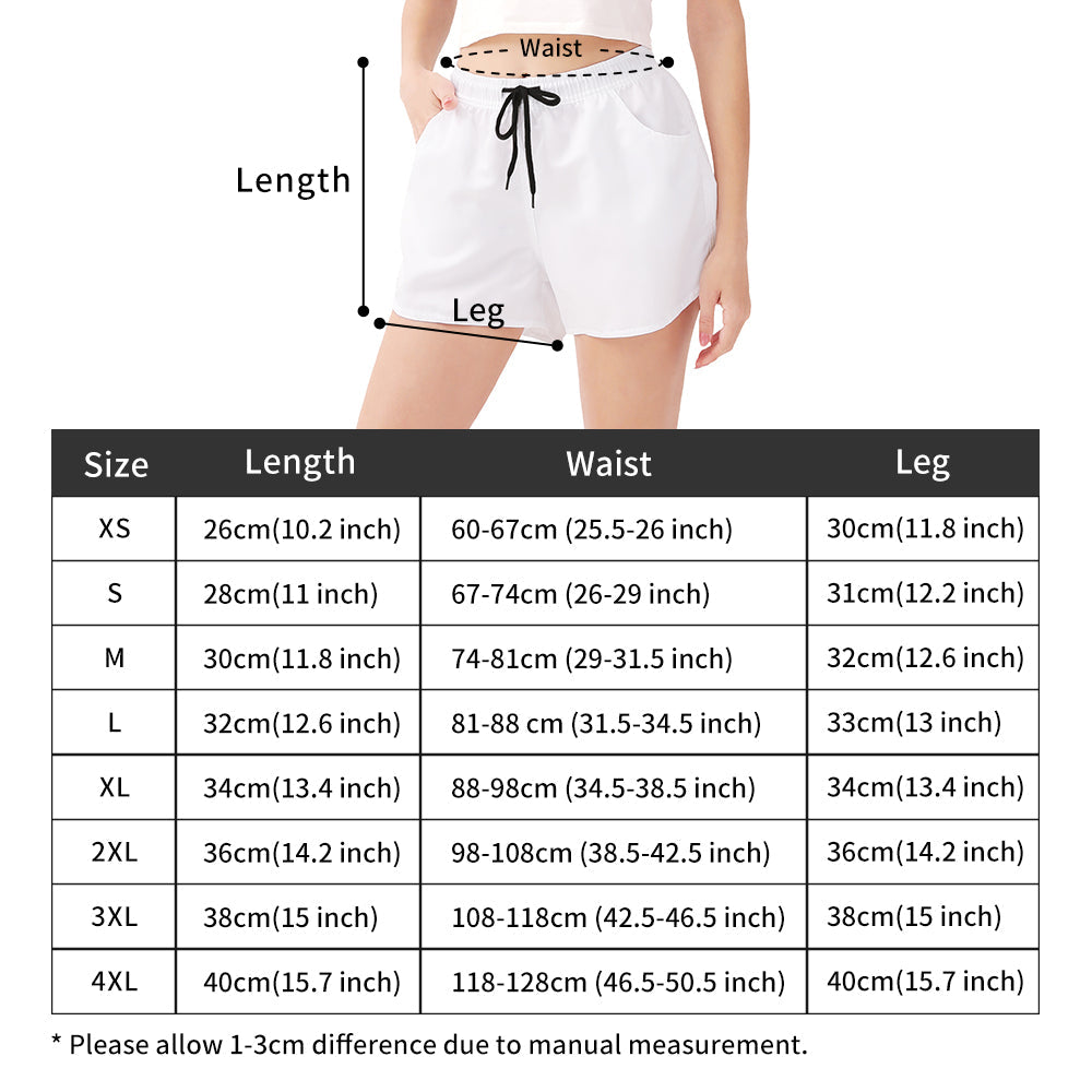 Frontline Flamingo Dark Womens Casual Beach Shorts