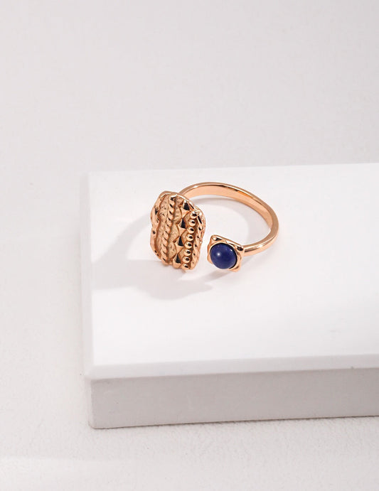 Vintage Style Lapis Lazuli Ring-1