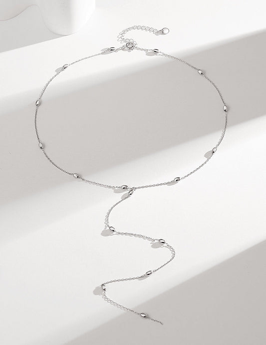 Y Lariat Long Necklace-1