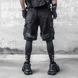 IBS429 Paratrooper Matte Black Shorts