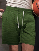 Men's Drawstring Loose Brushed Skin-friendly Casual Sports Shorts