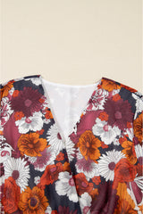 Marianna Sleeve Flowy Mini Dress