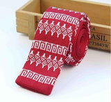 Men's Knitted Leisure Striped Ties