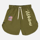 Casual Breathable Quick-Drying Running Sports Fitness Shorts For Men