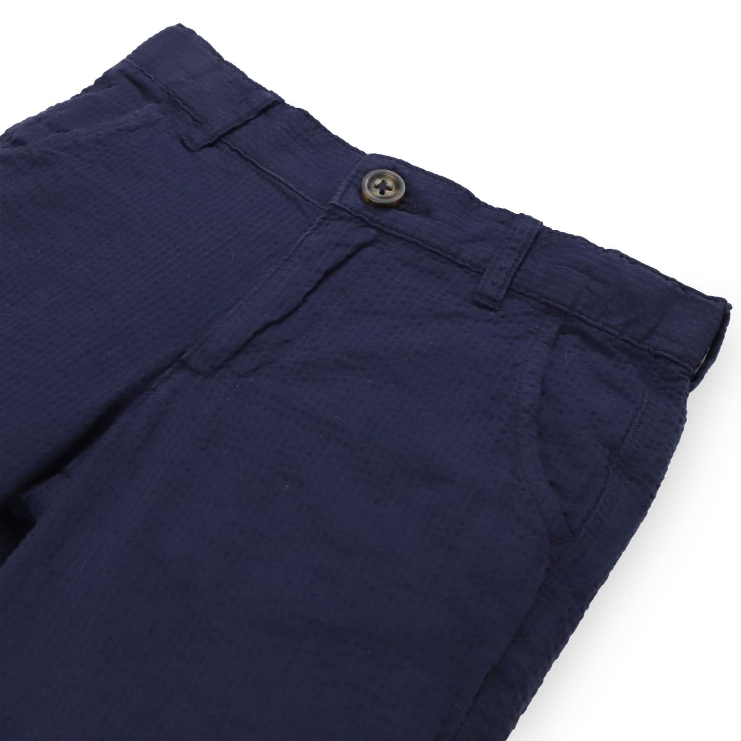 Organic Seersucker Short - Baby - Boys