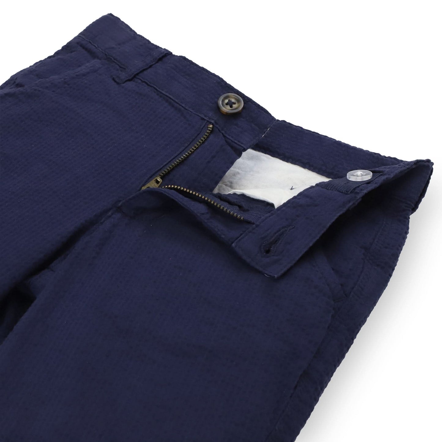 Organic Seersucker Short - Baby - Boys
