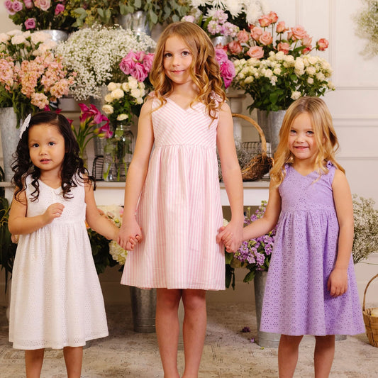 Value Bundle - 2 Bow Shoulder Dresses - Girls