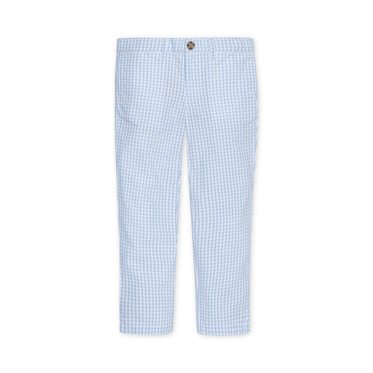 Organic Seersucker Suit Pant