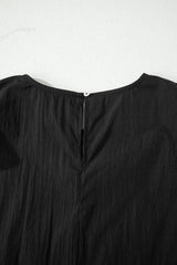 Amani Short Sleeve Textured Blouse