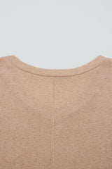 Abby Shoulder Knit Tunic PLUS Top