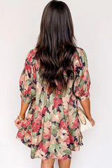 Annika Half Sleeve Mini Dress