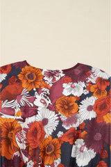 Marianna Sleeve Flowy Mini Dress
