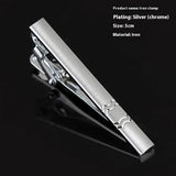 Men's Business Silver Simple Fashion Short Tie Clip
