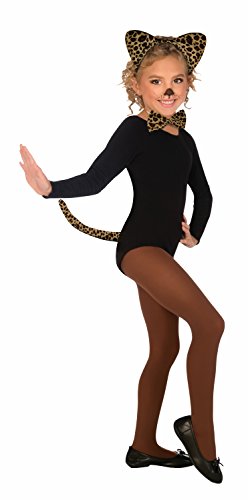 Kids Plush Leopard Costume Accessory Kit