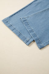 Adelyn Textured Wide Leg PLUS Jeans