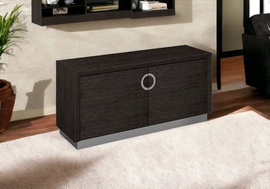 72" Gray Buffet Table with Two Doors-1