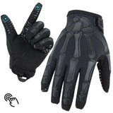 Men's Non-slip and Breathable Full Finger Touch Screen Tactical Gloves