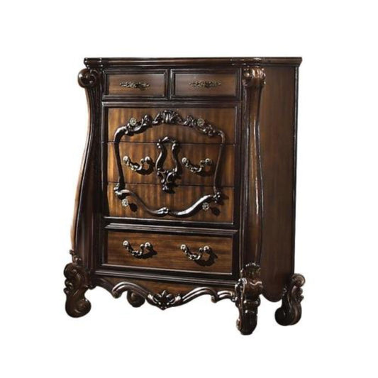 47" Solid Wood Six Drawer Chest-0