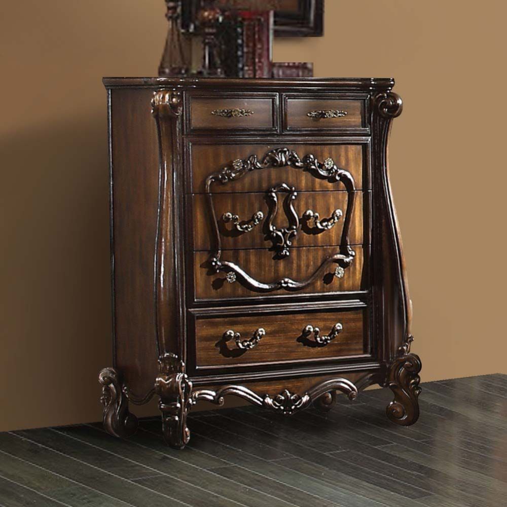 47" Solid Wood Six Drawer Chest-4